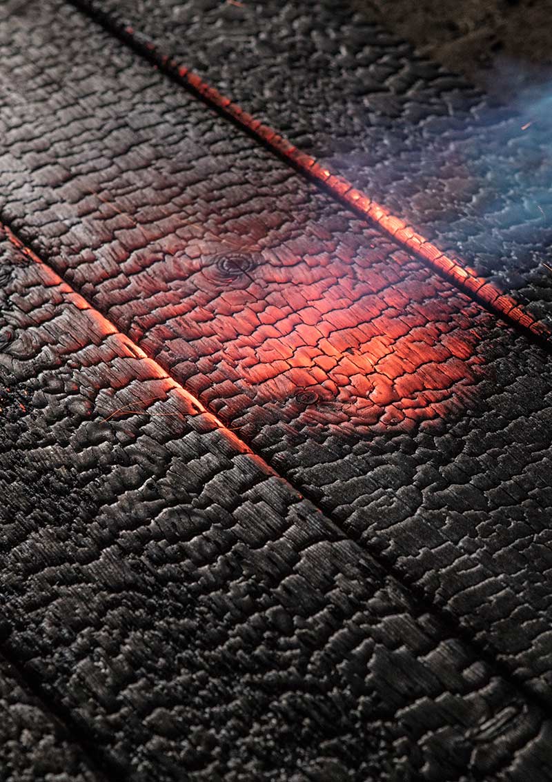 Charred Wood